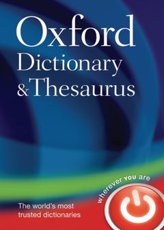 Buy Oxford Dictionary and Thesaurus printed_book_board_book english - 09/08/2007 in UAE