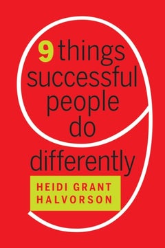 Buy Nine Things Successful People Do Differently - Hardcover English by Heidi Grant Halvorson - 04/12/2012 in Saudi Arabia