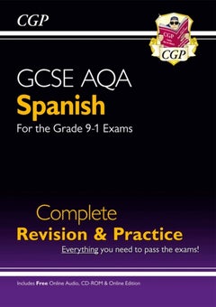 اشتري New GCSE Spanish Aqa Complete Revision & Practice With CD & Online Edition - Grade 9-1 Course غلاف ورقي عادي في الامارات