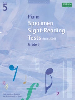 اشتري Piano Specimen Sight-Reading Tests - Grade 5 أوراق متحركة في الامارات