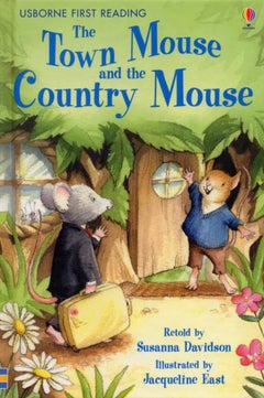 اشتري The Town Mouse and the Country Mouse: Usborne First Reading: Level Four غلاف مقوى في الامارات