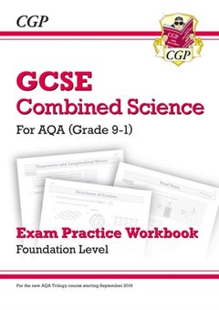 اشتري New Grade 9-1 Gcse Combined Science: Aqa Exam Practice Workbook - Foundation غلاف ورقي عادي في الامارات