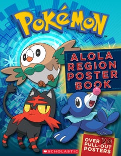 اشتري Pokemon: Alola Region Poster Book غلاف ورقي عادي في الامارات