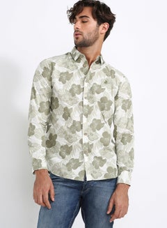 Buy Long Sleeve Shirt Green in UAE