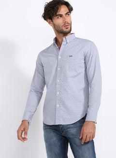 Buy Long Sleeve Shirt Chambray in UAE