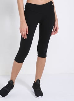 Buy Cerezo Capri Pants Black in UAE