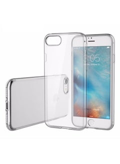 Buy Slim Transparent Ultra Thin TPU Protective Case Cover For iPhone 8/iPhone 7 Clear in UAE