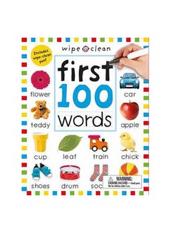 Buy Wipe Clean First 100 Words printed_book_spiral_bound english - 3/5/2016 in UAE