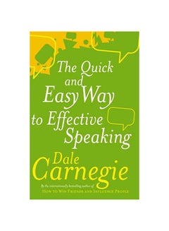 Buy The Quick and Easy Way to Effective Speaking - Paperback English by Dale Carnegie - 29/03/1990 in UAE