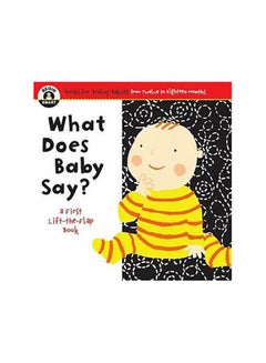 اشتري Begin Smart What Does Baby Say? كتاب بأوراق سميكة قوية في الامارات