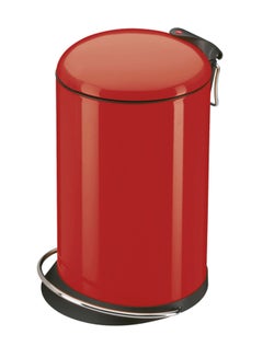 Buy Trento Top Design Waste Bin Red 13Liters in UAE