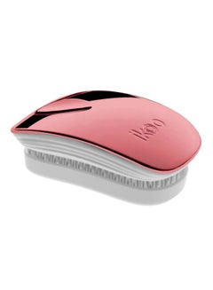 Buy Pocket Hair Brush White/Rose Metallic in Saudi Arabia