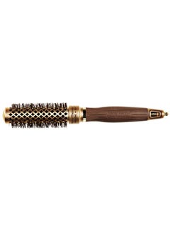 Buy Nano Thermic Hair Brush NT-24 Brown/Gold in UAE