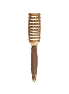 Buy Nano Thermic Styler Collection Hair Brush NT-VTS Brown/Gold in UAE