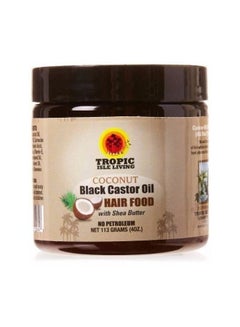 Buy Living Coconut Jamaican Black Castor Oil Hair Food Clear in UAE