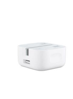 Buy USB Power Adapter (Folding Pins) White in UAE