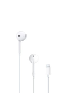 Buy Earbuds With Lightning Charging Connector White in UAE