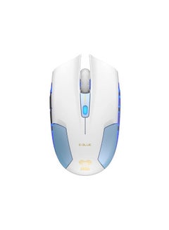 Buy Cobra-S Compact Optical Gaming Mouse White / Blue in UAE