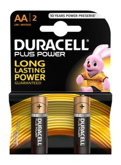 Buy Plus Power Alkaline Batteries Multicolour in Saudi Arabia
