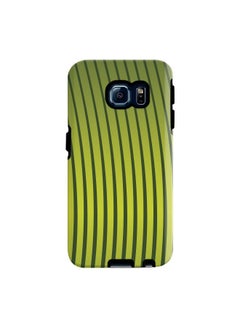 Buy Premium Dual Layer Tough Case Cover Matte Finish for Samsung Galaxy S6 Edge Grassy Blades in UAE