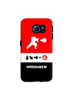 Buy Premium Dual Layer Tough Case Cover Matte Finish for Samsung Galaxy S6 Edge Hadouken in UAE