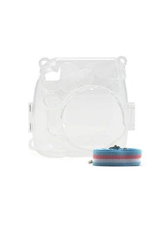 Buy Transparent Crystal Instant Camera Hard Plastic Case For Fujifilm Instax Mini 8/8+ Clear in UAE