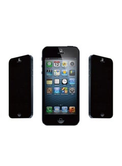 Buy Anti Spy Invisible Shield Privacy Screen Protector For Apple iPhone 5/5s Black in Saudi Arabia