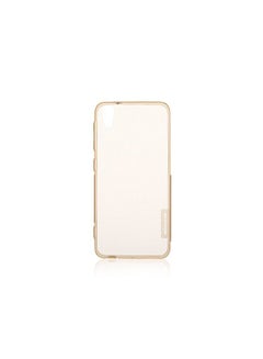 Buy 0.6mm Nature TPU Slim Case Cover For HTC Desire Eye Gold in UAE