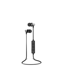 اشتري A980BL سماعات أذن رياضية لاسلكية مزودة بتقنية بلوتوث 4.0 أسود في الامارات
