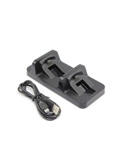 Buy Dual USB Fast Charging Dock Stand Wired Station Charger For PlayStation 4 Controller in Saudi Arabia