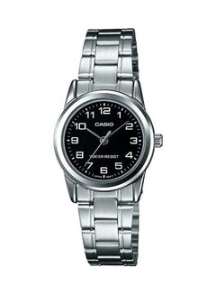 Buy Women's Enticer Quartz Analog Watch LTP-V001D-1BUDF - 25 mm - Silver in Saudi Arabia