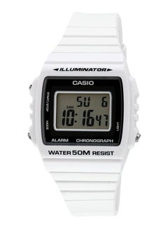 Buy Women's Resin Digital Quartz Watch W-215H-7AVDF - 41 mm - White in Saudi Arabia