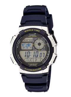 اشتري ساعة يد رقمية كوارتز من الراتينج طراز AE-1000W-2AVDF - 40 مم - أزرق للرجال في مصر