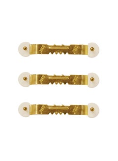 Buy Set Of 3 Sawtooth Hangers Gold in UAE