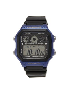 اشتري ساعة يد كوارتز رقمية للشباب طراز AE-1300WH-2AVDF للأولاد في السعودية
