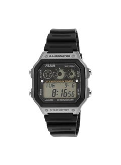 Buy Men's Illuminator Quartz Digital Watch AE-1300WH-8AVDF - 45 mm - Black in Saudi Arabia