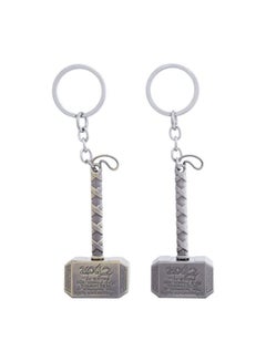 Buy Set Of 2 Zinc Incredible Hulk Hammer Keychain in Saudi Arabia