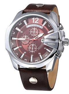 Buy men Waterproof Analog Watch WT-CU-8176-BR in UAE