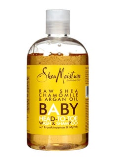 Buy Raw Shea Chamomile And Argan Oil Baby Wash And Shampoo in Saudi Arabia