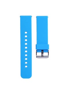 Buy Sports Silicone Watch Band Strap 22mm For Samsung Galaxy Gear S3 Frontier/Classic Blue in UAE