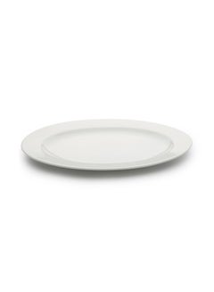 Buy Brasserie Oval Plate White 32 x 23centimeter in UAE