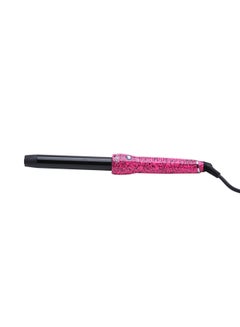 Buy Clipless Curling Iron Rod Pink/Black 25millimeter in Saudi Arabia
