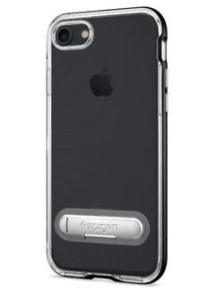 Buy Crystal Hybrid Case Cover For iPhone 7 / 8 Black in UAE