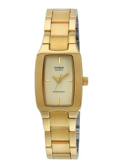 Buy Women's Stainless Steel Digital Quartz Watch LTP-1165N-9CRDF - 33 mm - Gold in UAE