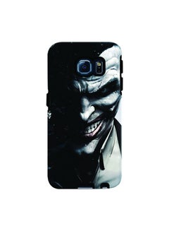 Buy Premium Dual Layer Tough Case Cover Gloss Finish for Samsung Galaxy S6 Edge Arkham Joker in UAE