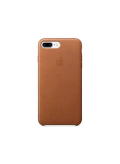 Buy Case For iPhone 8 Plus/iPhone 7 Plus Saddle Brown in UAE