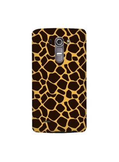 Buy Premium Slim Snap Case Cover Matte Finish for LG G4 Giraffe Skin in Saudi Arabia