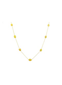 Buy 18K Gold Opera Pearl Necklace in UAE