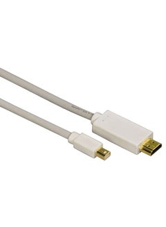 Buy Mini DisplayPort Adapter Cable For Digital TV White in UAE