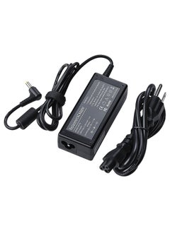 Buy Replacement Laptop Adapter For Dell Inspiron 19V/3.16A -2.5mm 60W / 1000 - 1300 B130 Black in UAE